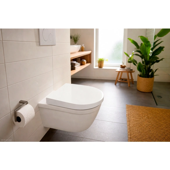 WC-Sitz »Loki«, mit Absenkautomatik, Thermoplast, weiß