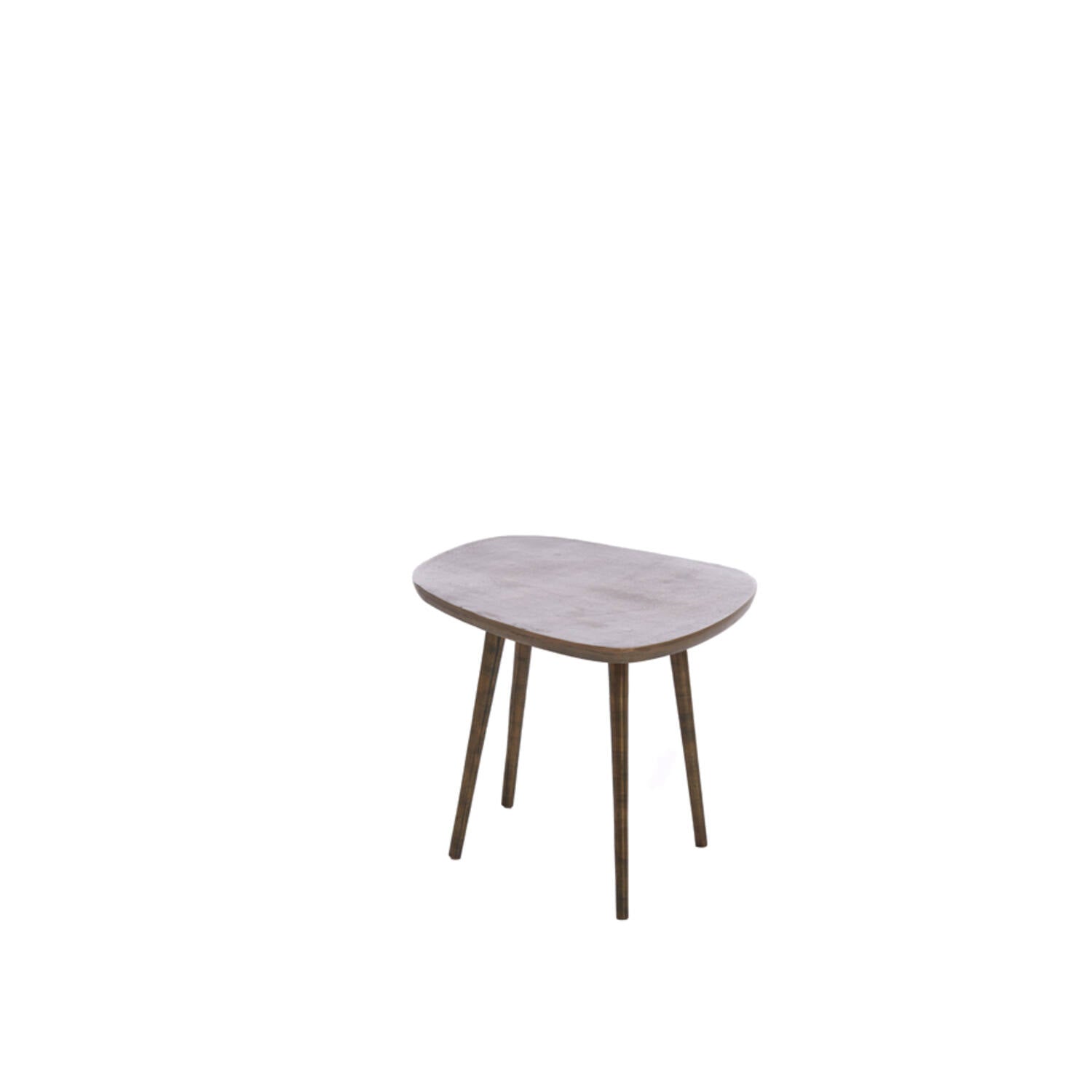 Light & Living bijzettafel PUNO - 48x32x37cm - brons