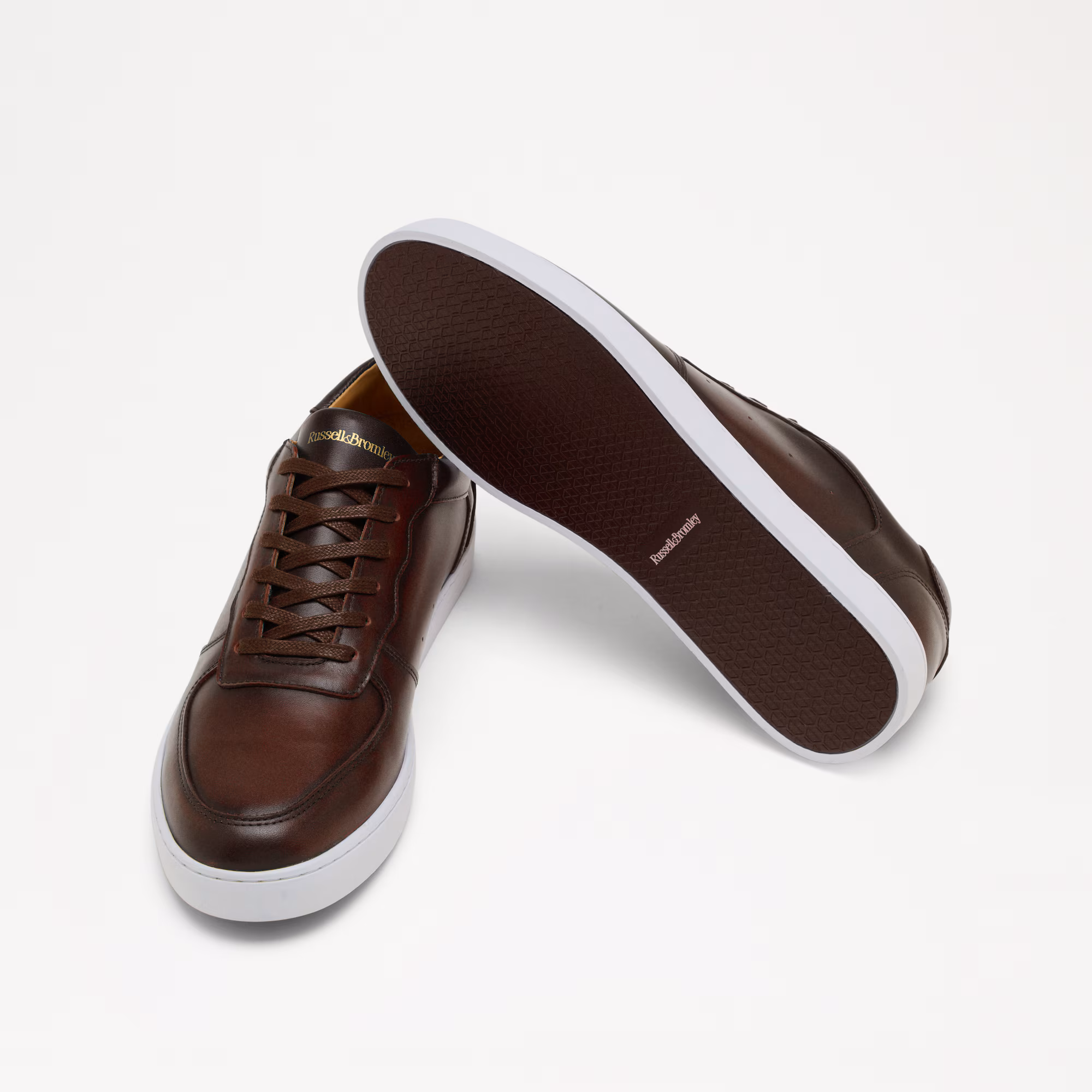 Rebounded<br>Oxford Leather Trainer