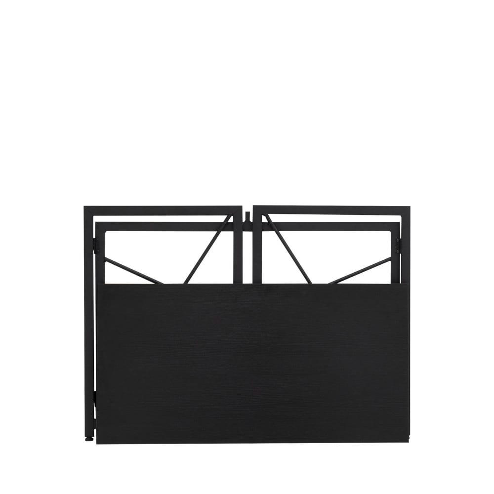 FOLD - Bureau pliant en métal L100cm noir