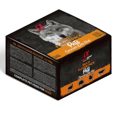 alpha spirit Multi-Flavour Pouch for Dogs