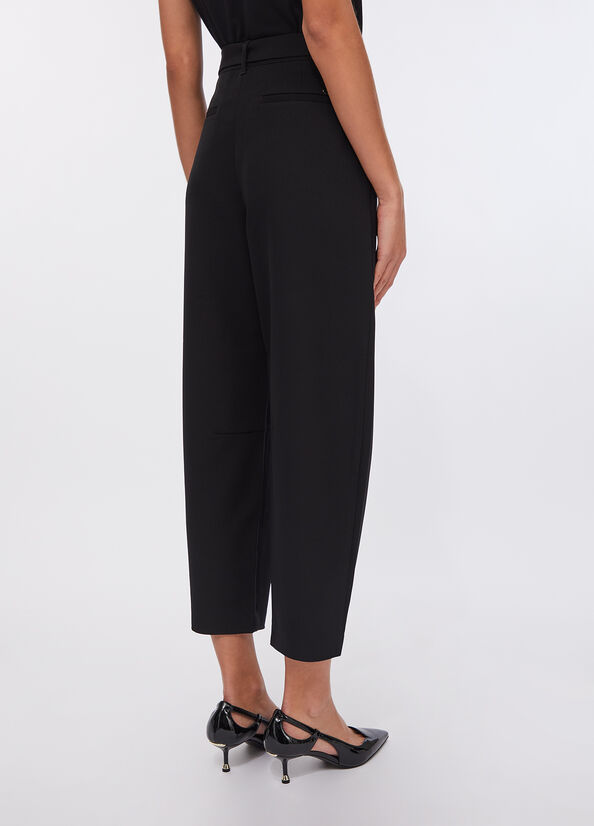 Pantaloni balloon con pince