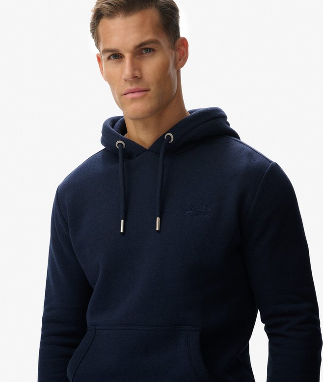 Vintage Logo Embroidered Hoodie
