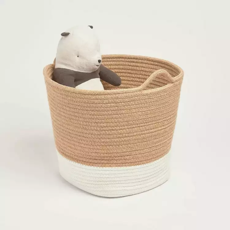 Great Little Trading Company Rope Storage Basket - Natural