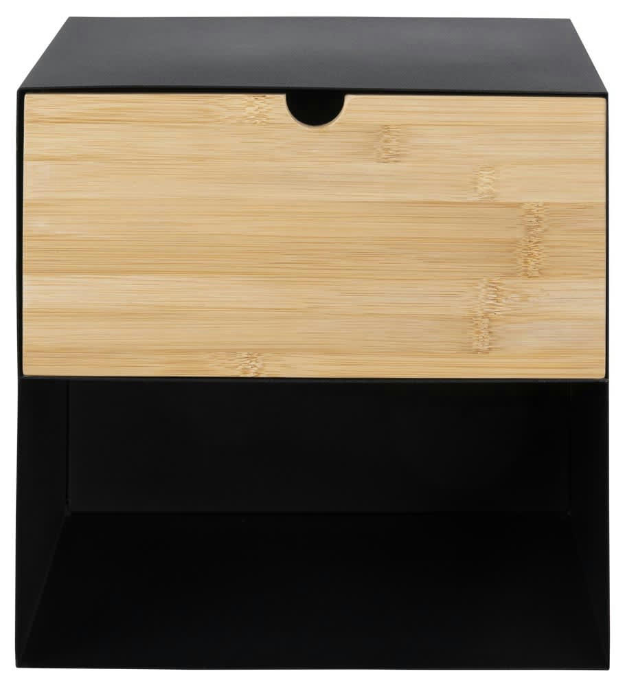 ALOFT - Table de chevet suspendue noire