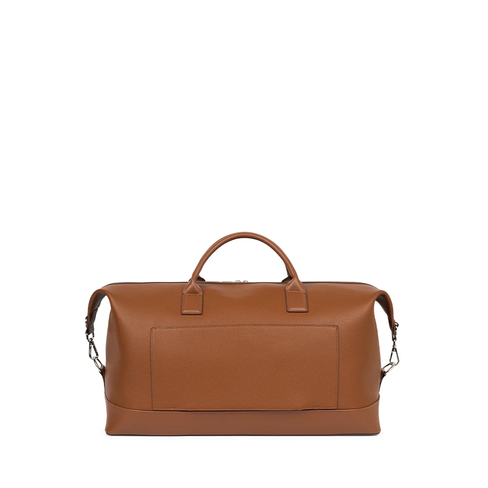 The June - Affogato Vegan Leather Travel Bag