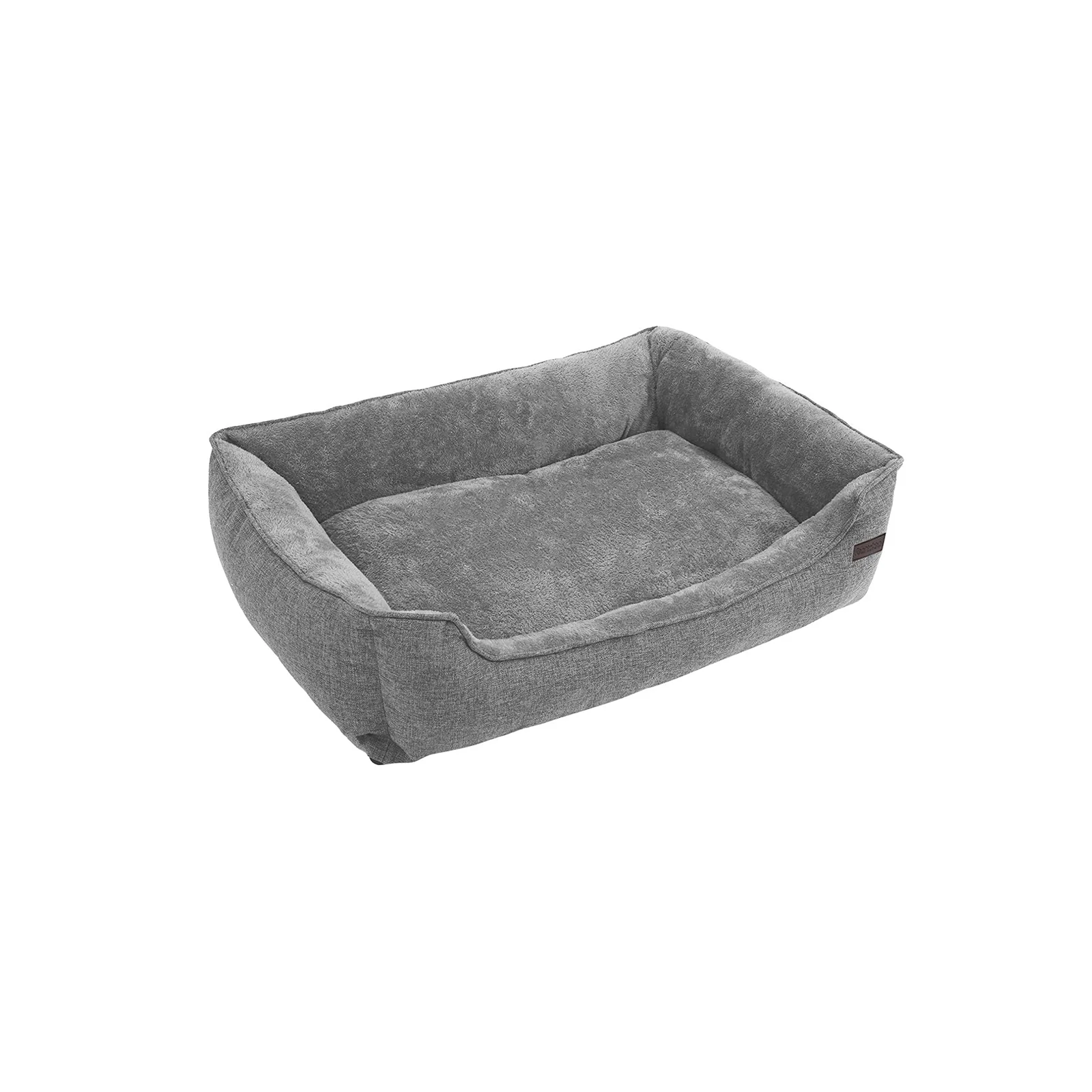 Panier pour chien en tissu peluche