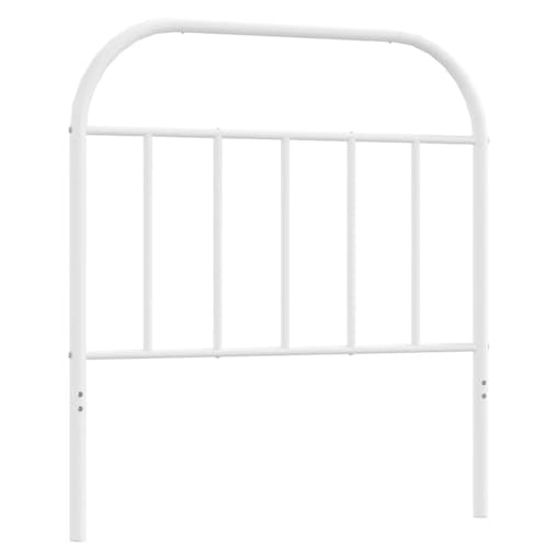 NNEVL Metal Headboard White 90 cm