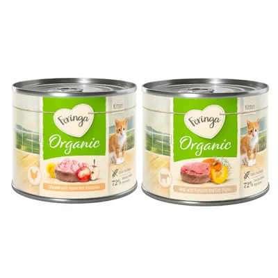 Feringa Organic Menu Kitten 6 x 200g