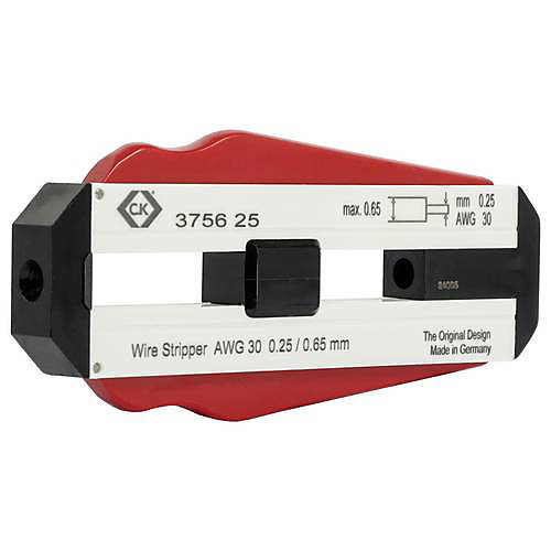 Dénudeur compact C.K T3756-25 pour fils PVC et PTFE, capacité 0,25 mm