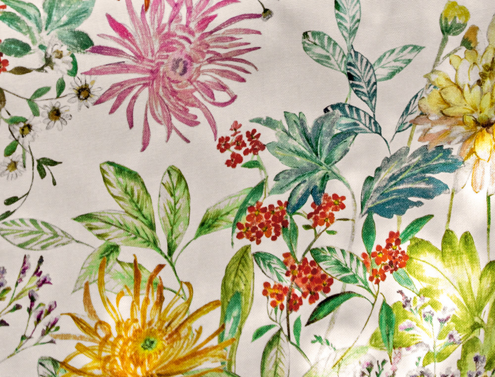 Chemin de table impriméBrassée de fraîcheur