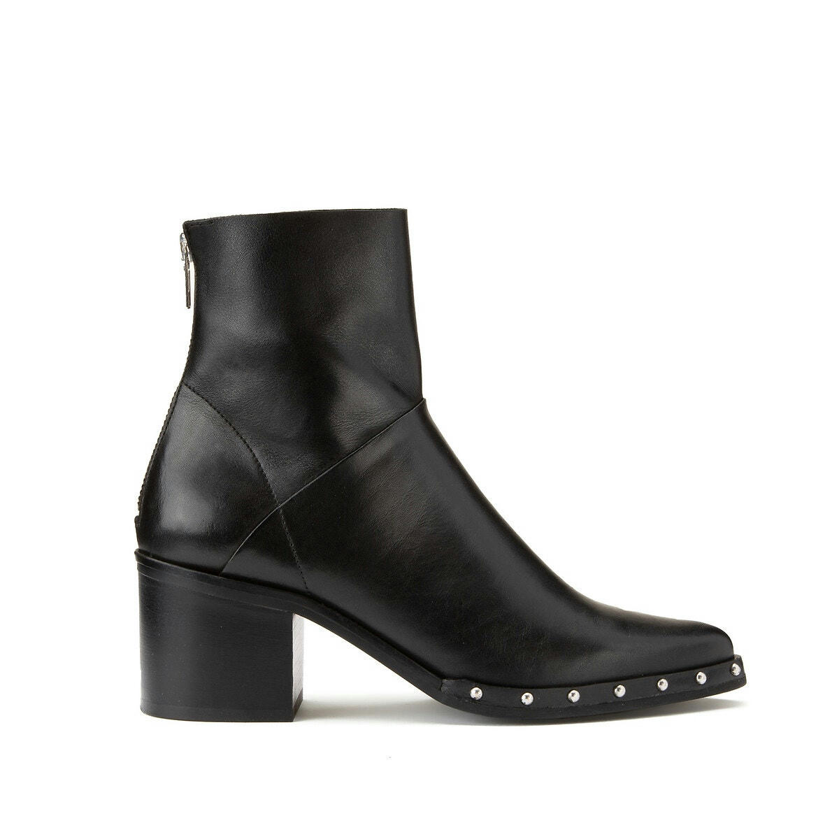 Boots cuir à talons Dacca