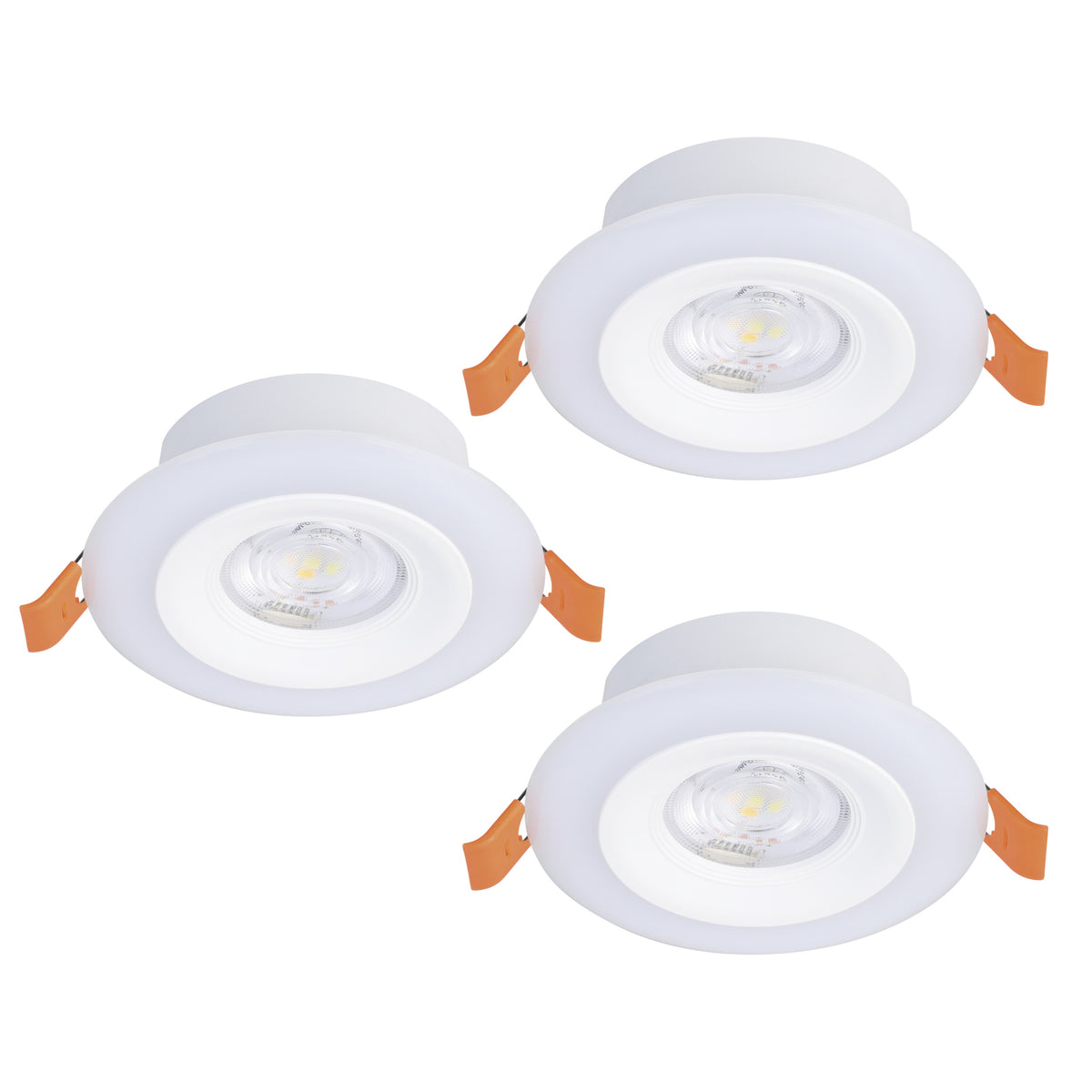 EGLO inbouwspot Calonge Rgb - led - ø 9,8 cm - wit - instelbaar rgb