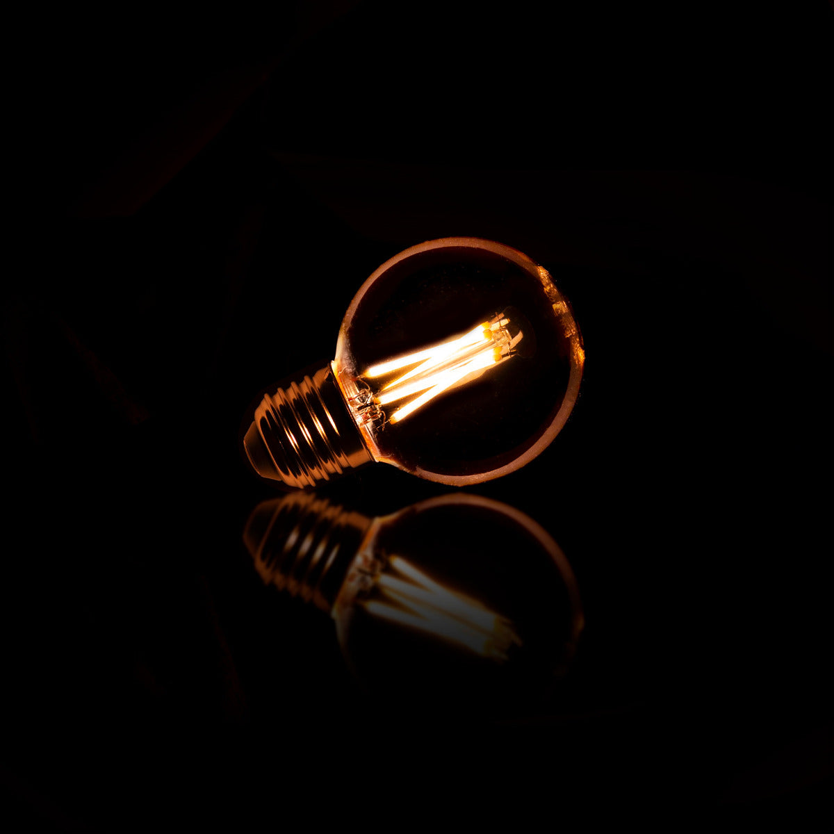 Fraaai - Lichtbron LED Ø6 - amberkleurig glas