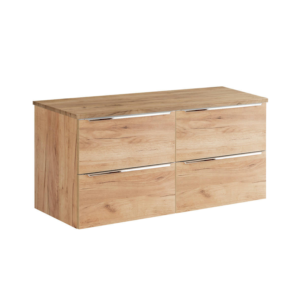 - Meuble sous-vasque 120cm plan de toilette naturel