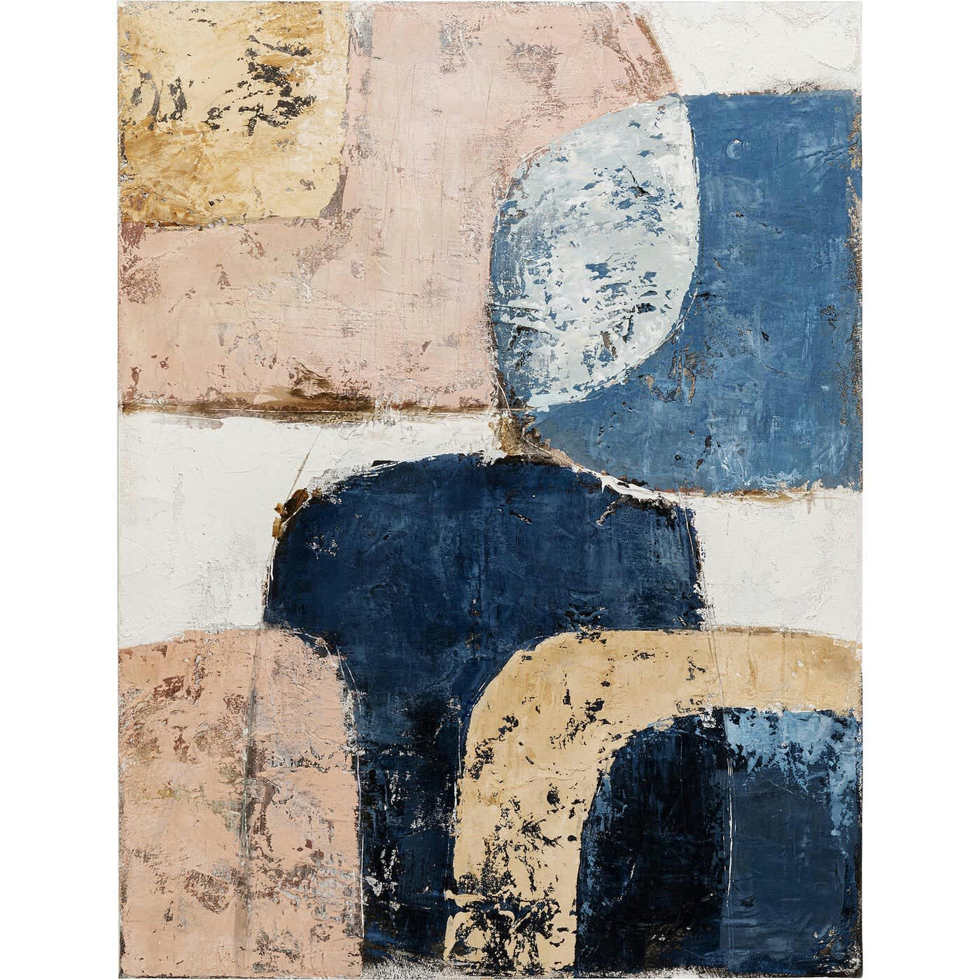 BUBBLES - Peinture Art Bubbles 90x120cm Kare Design