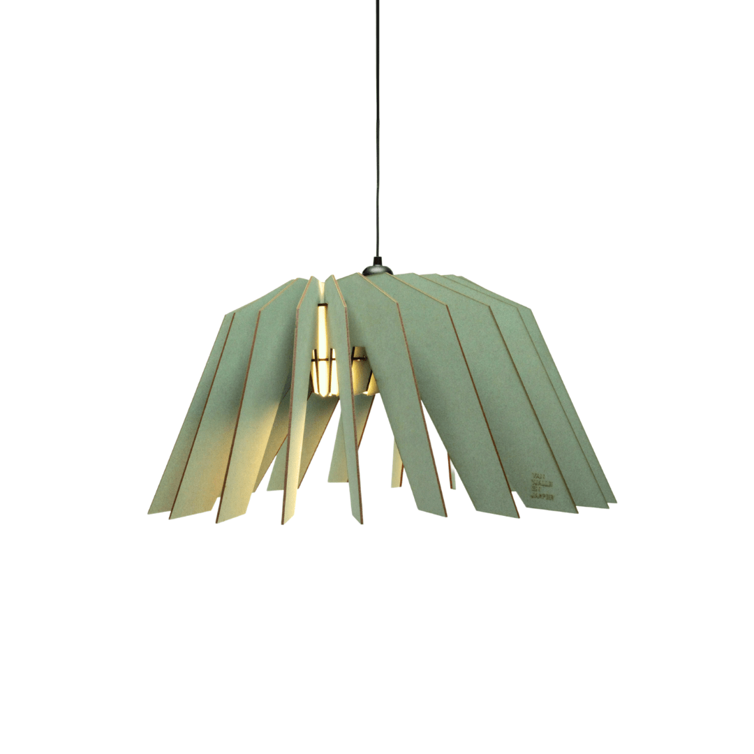 van Tjalle en Jasper - Vesper hanglamp - Dirty Mint