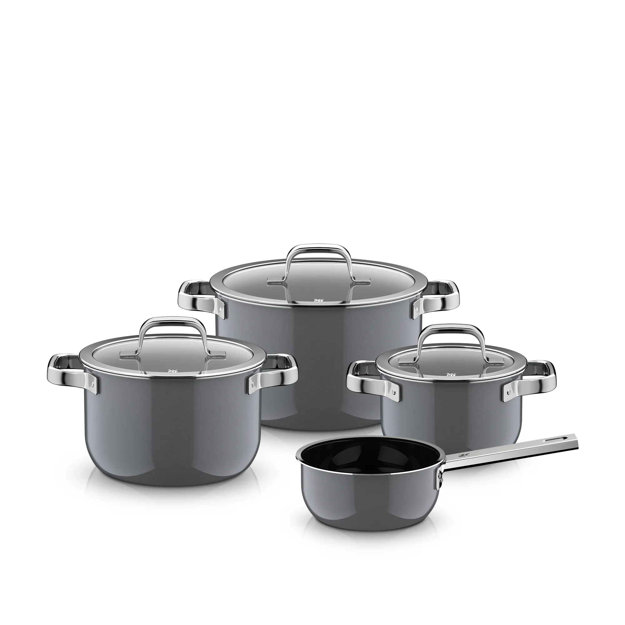 Fusiontec Mineral Pro, 4-Piece Cookware Set, Platinum