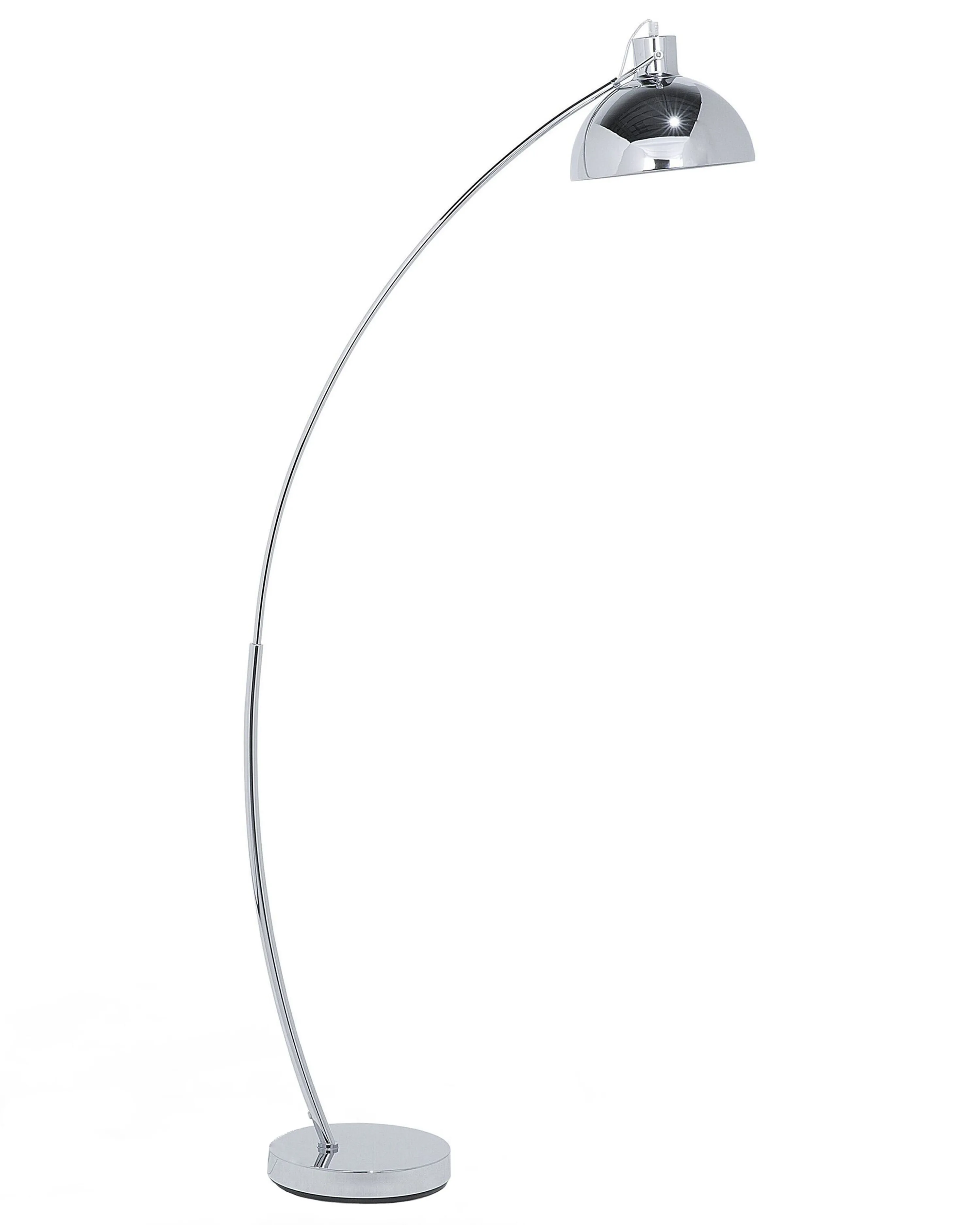 Floor Lamp DINTEL Metal Silver