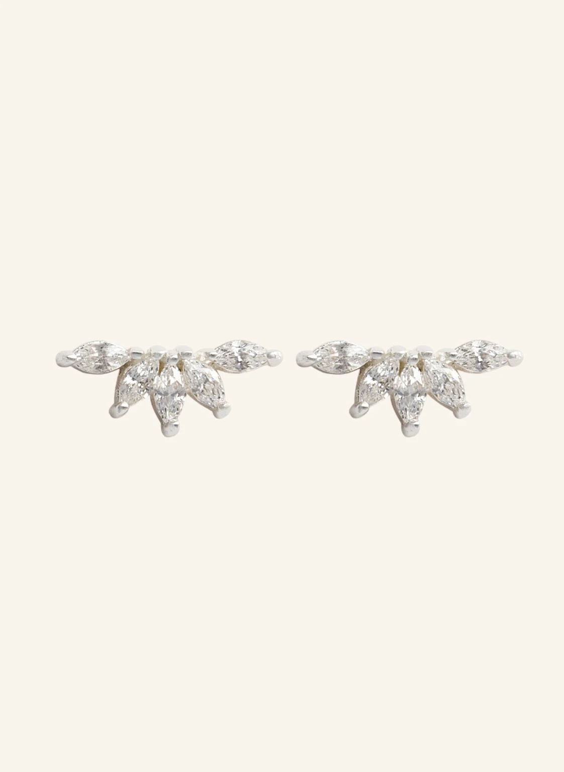OHH LUILU Ohrringe CRYSTAL FLOWER PETALS by GLAMBOU