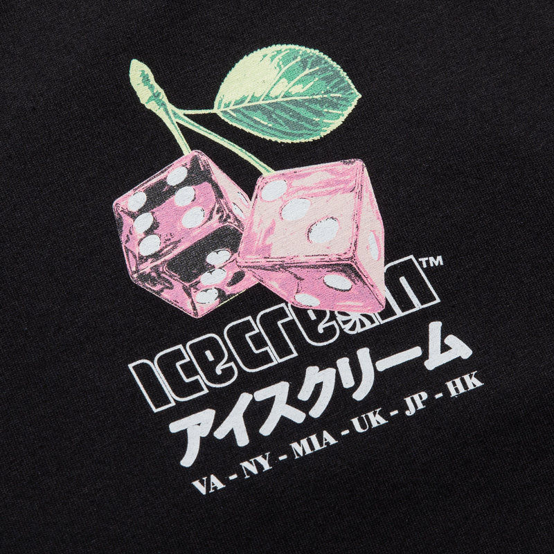 Ice Cream Dice L/S Tee - Black