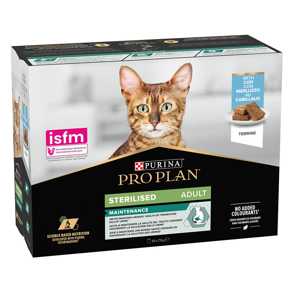 PURINA PRO PLAN Sterilised Adult Maintenance 10 x 75g
