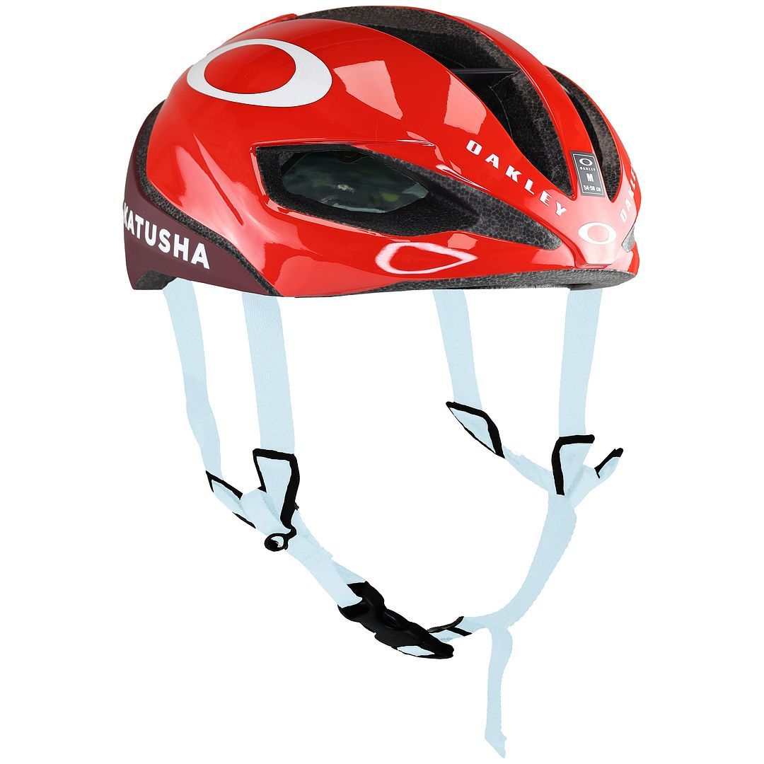 Oakley Light Comfortable Red Cycling Helmet