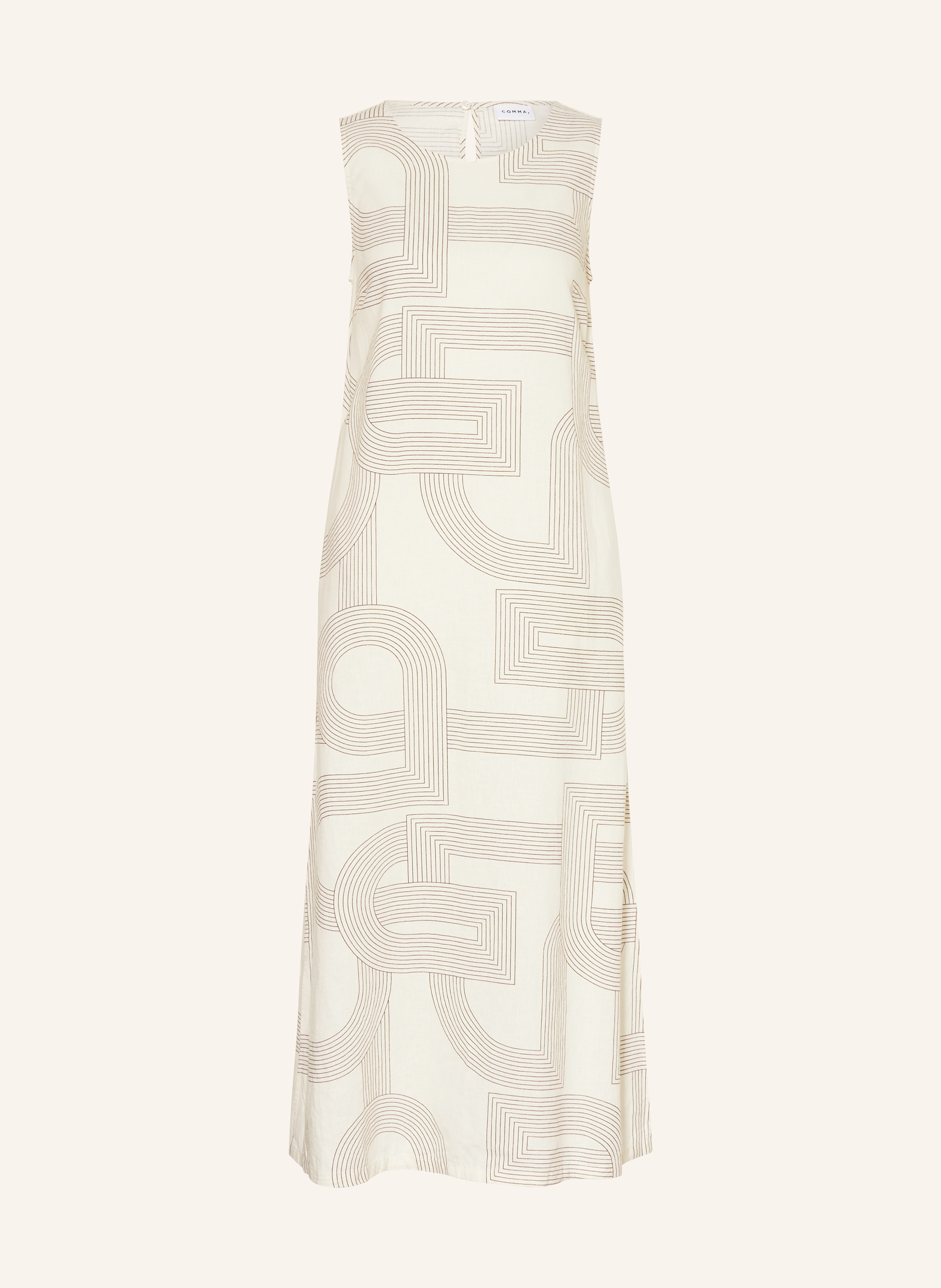 COMMA Kleid mit Leinen