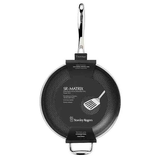 Stanley Rogers 32Cm S/Steel Matrix Nonstick Frypan Suits Induction