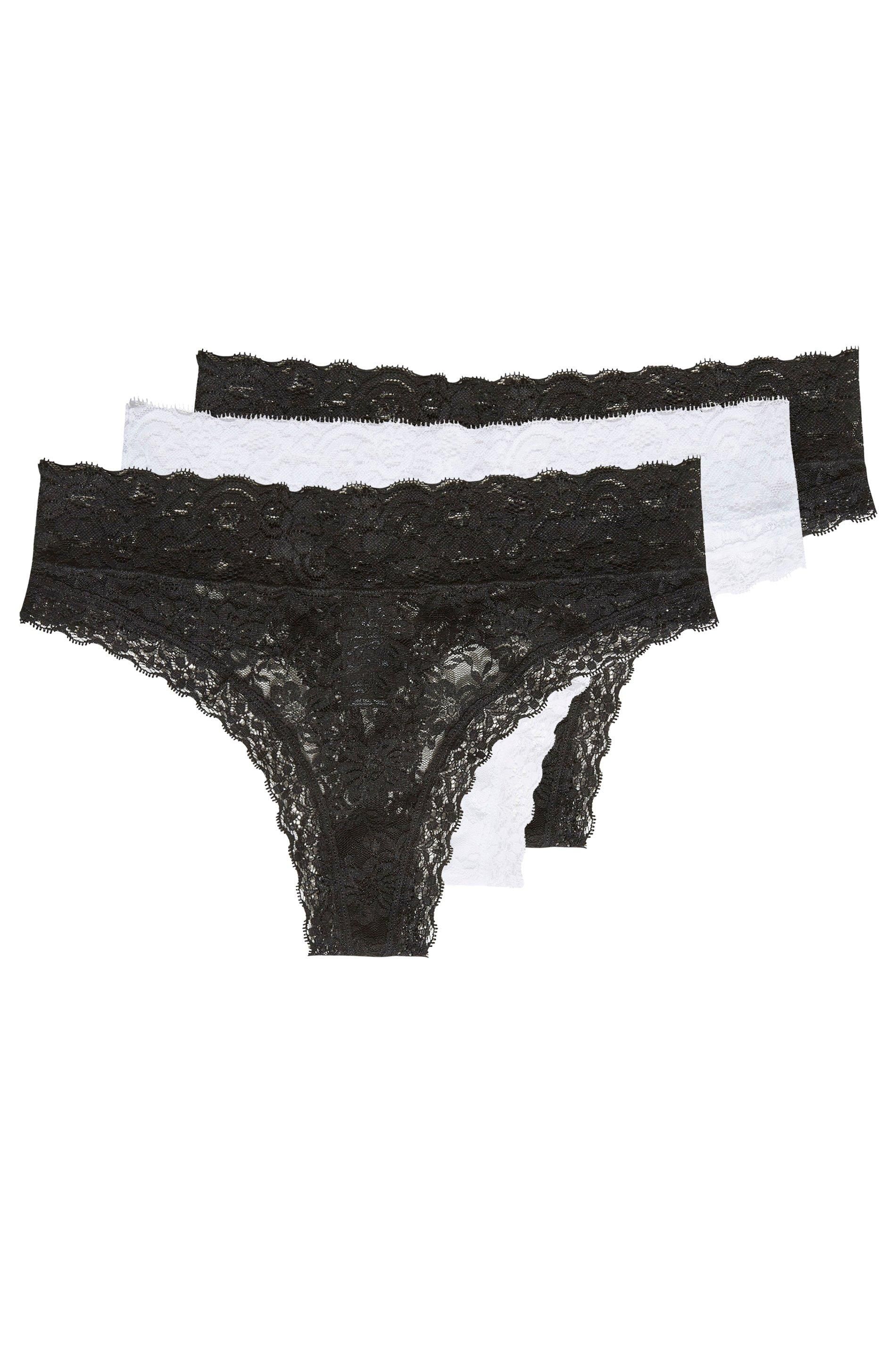 Long Tall Sally Tall 3 Pack Lace Thongs