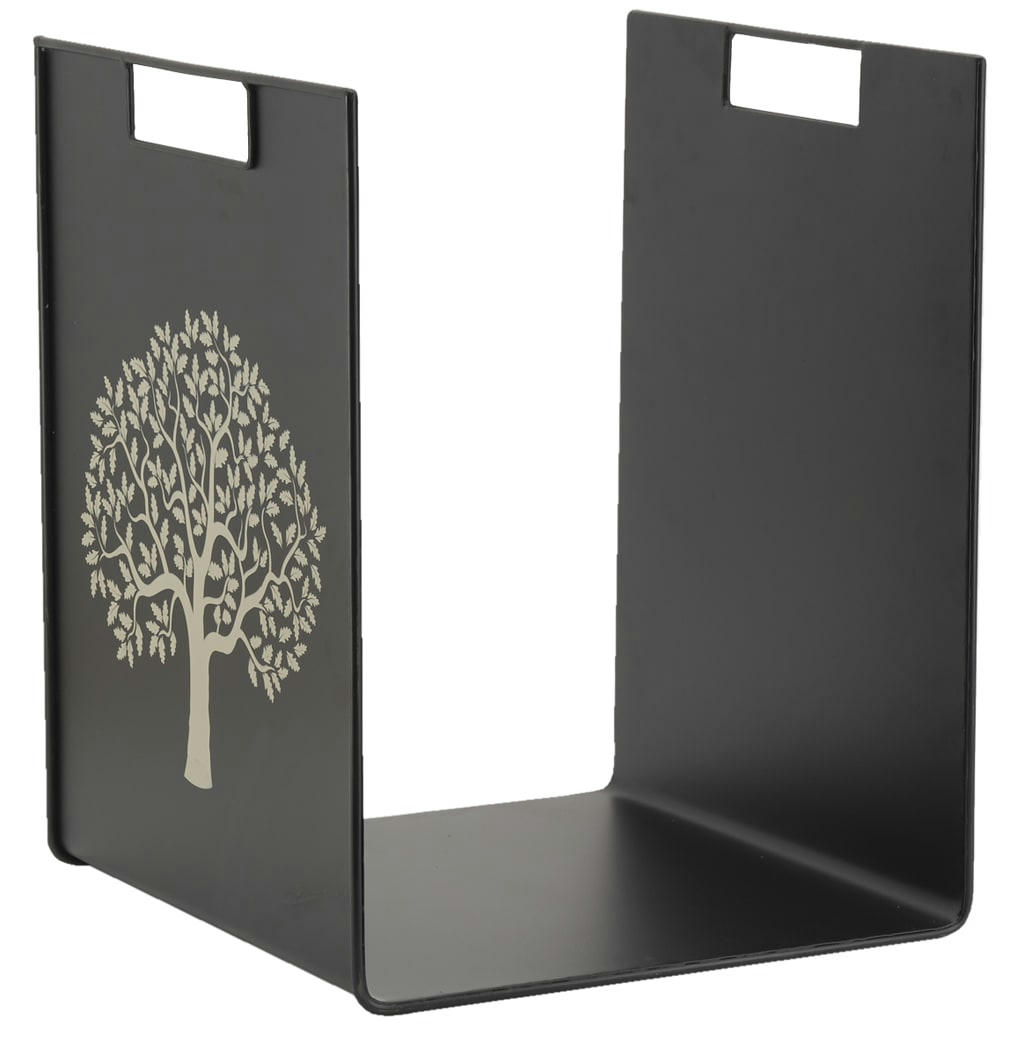 - Porte-bûches en métal