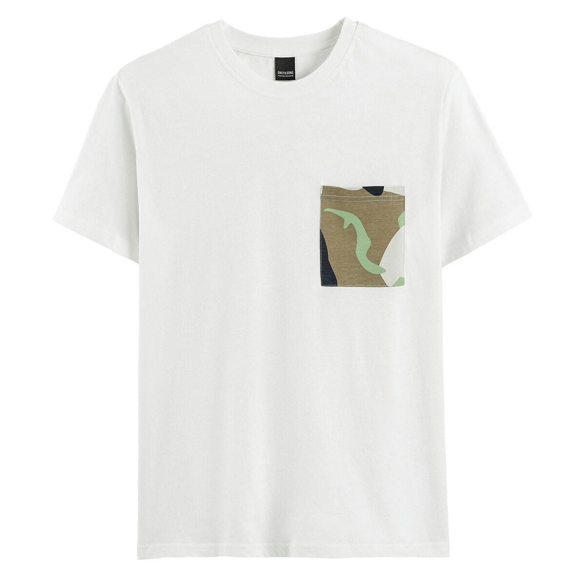 T-shirt droit manches courtes