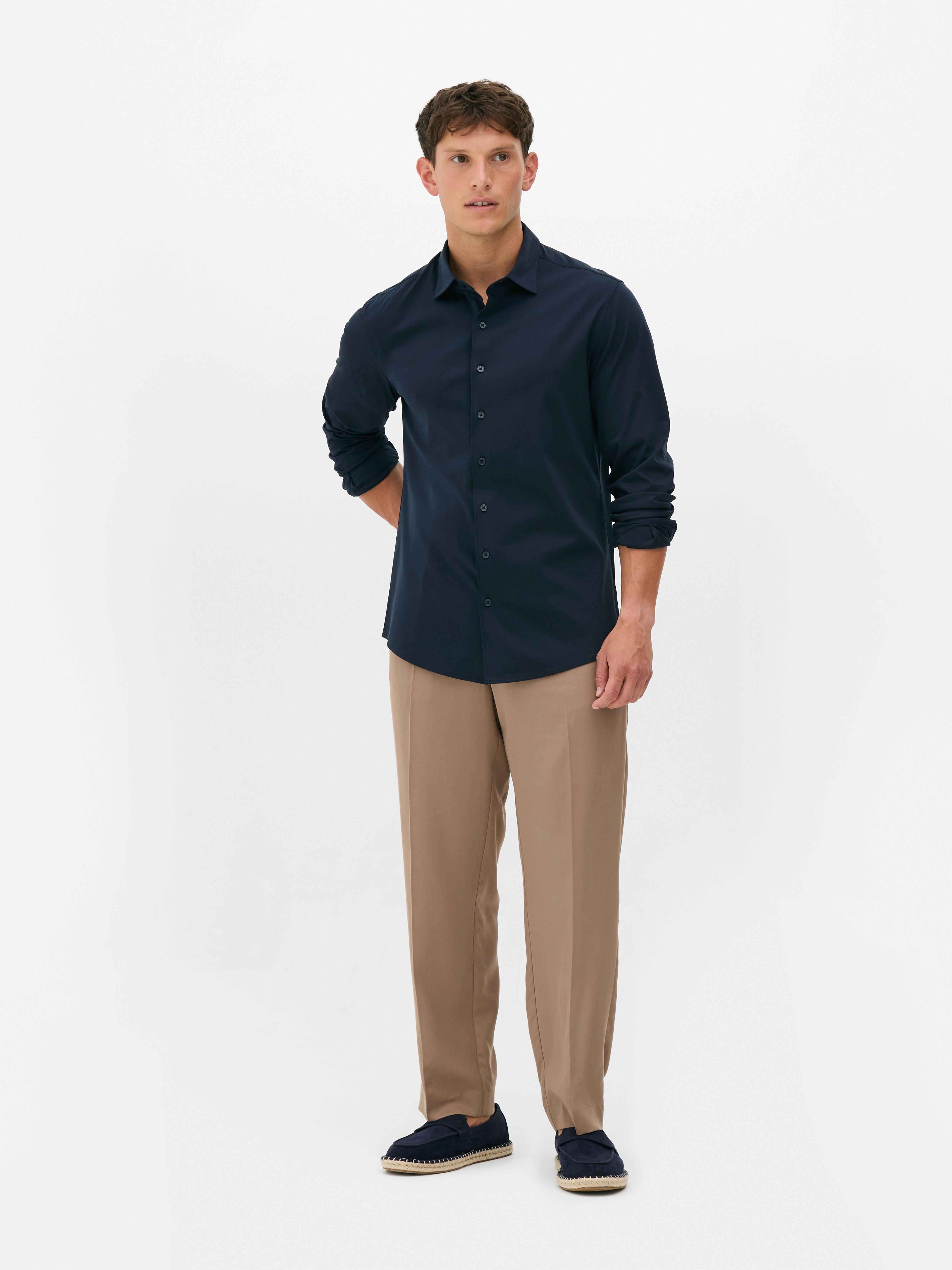 Kem Mercerized Button Down Shirt