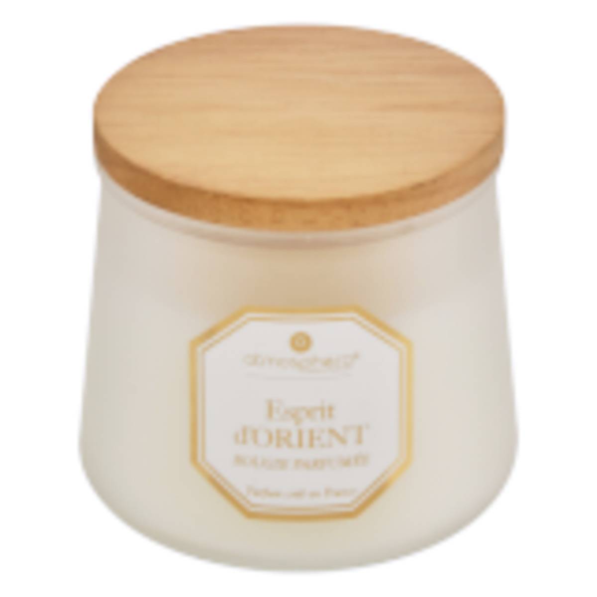 Scented Candle "Elisa" Spices - Tonka Bean, Transparent, 200g