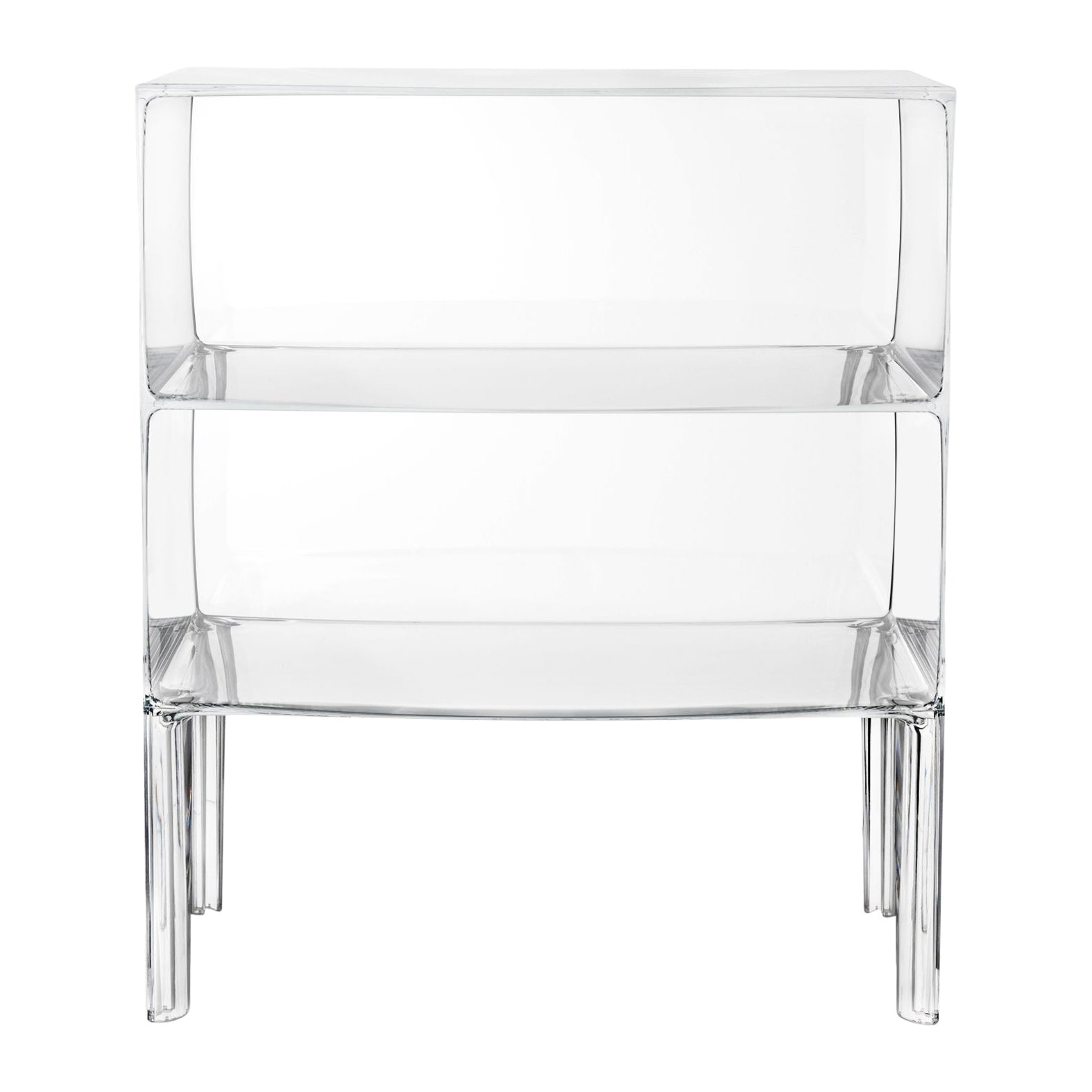 Kartell Ghost Buster Commode - H 80 cm - Kristal