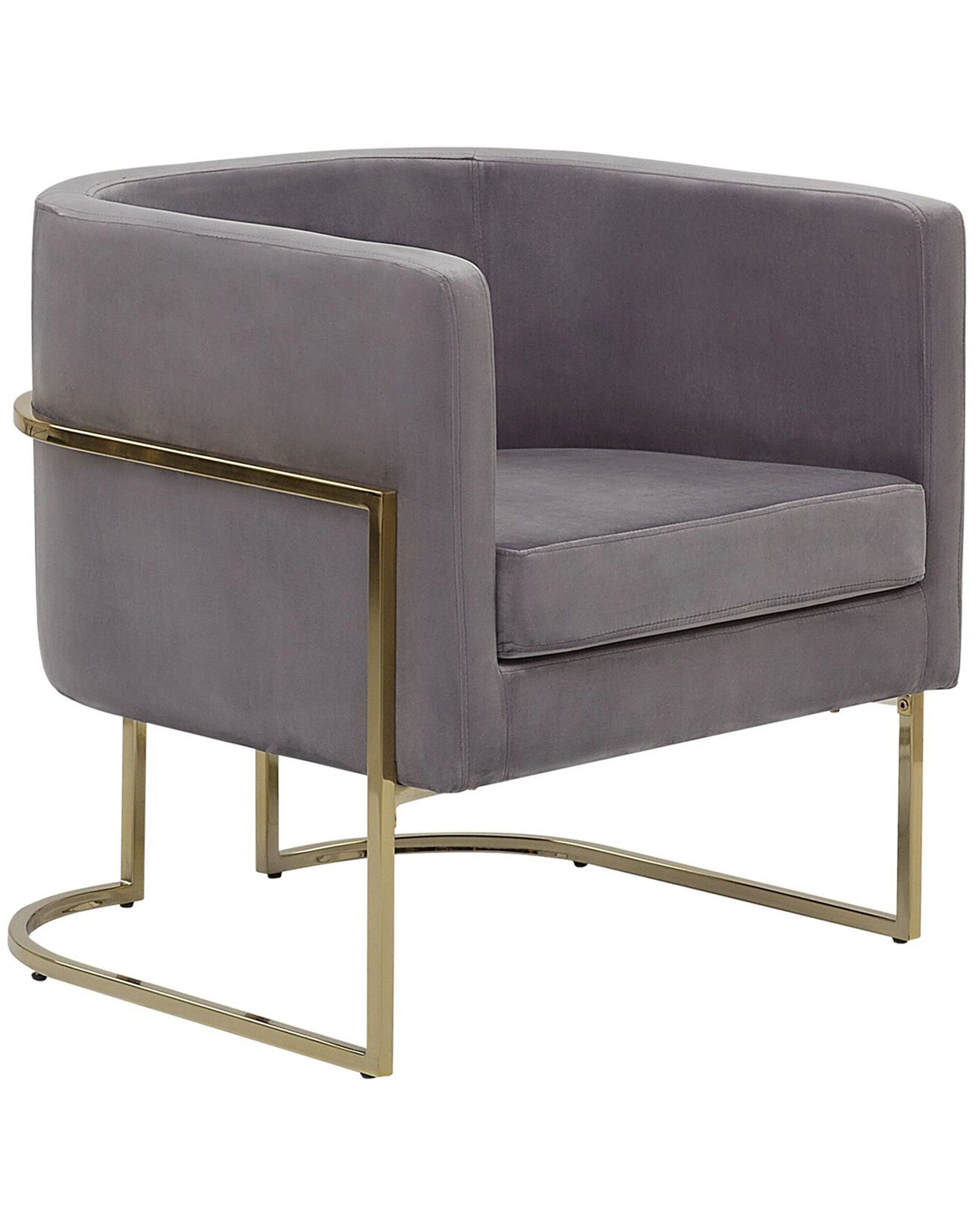 Armchair SIRKKA Velvet Grey