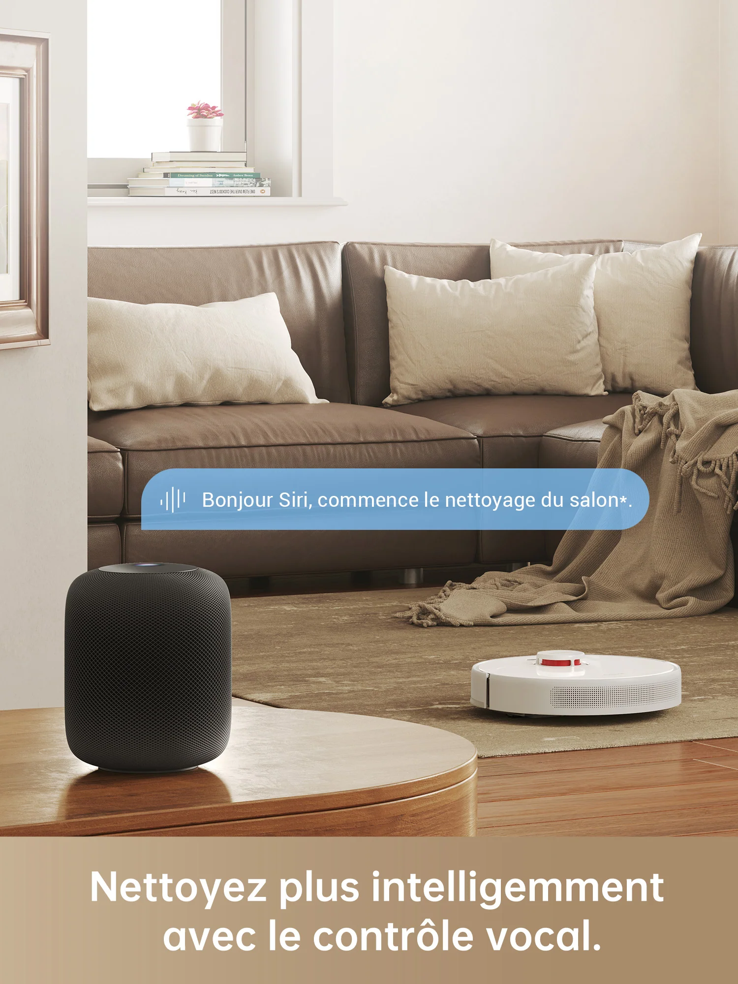 Dreame D10s robot aspirateur avec fonction d'essuyage