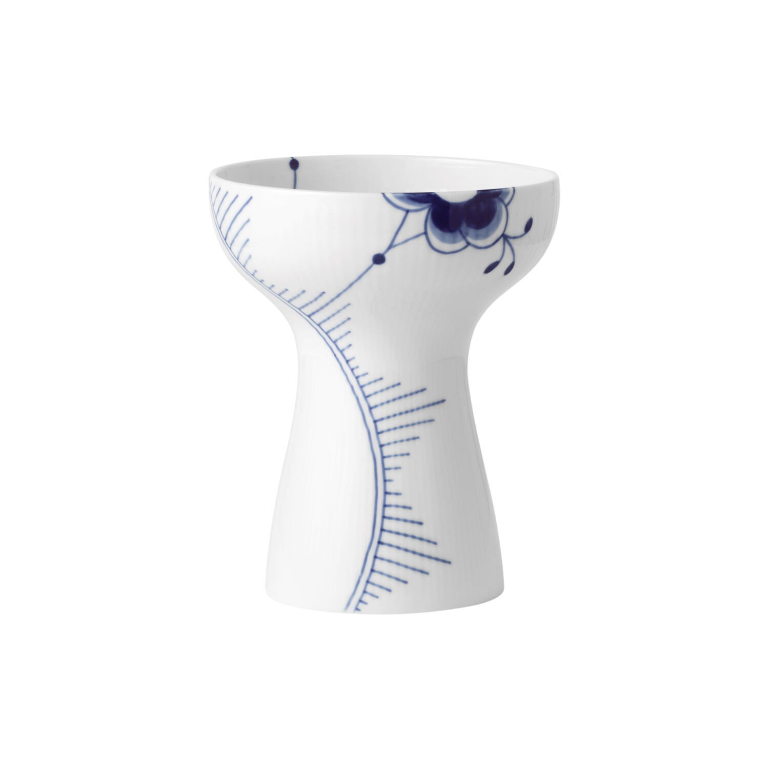 Bl&aring; Mega Riflet vase 19 cm