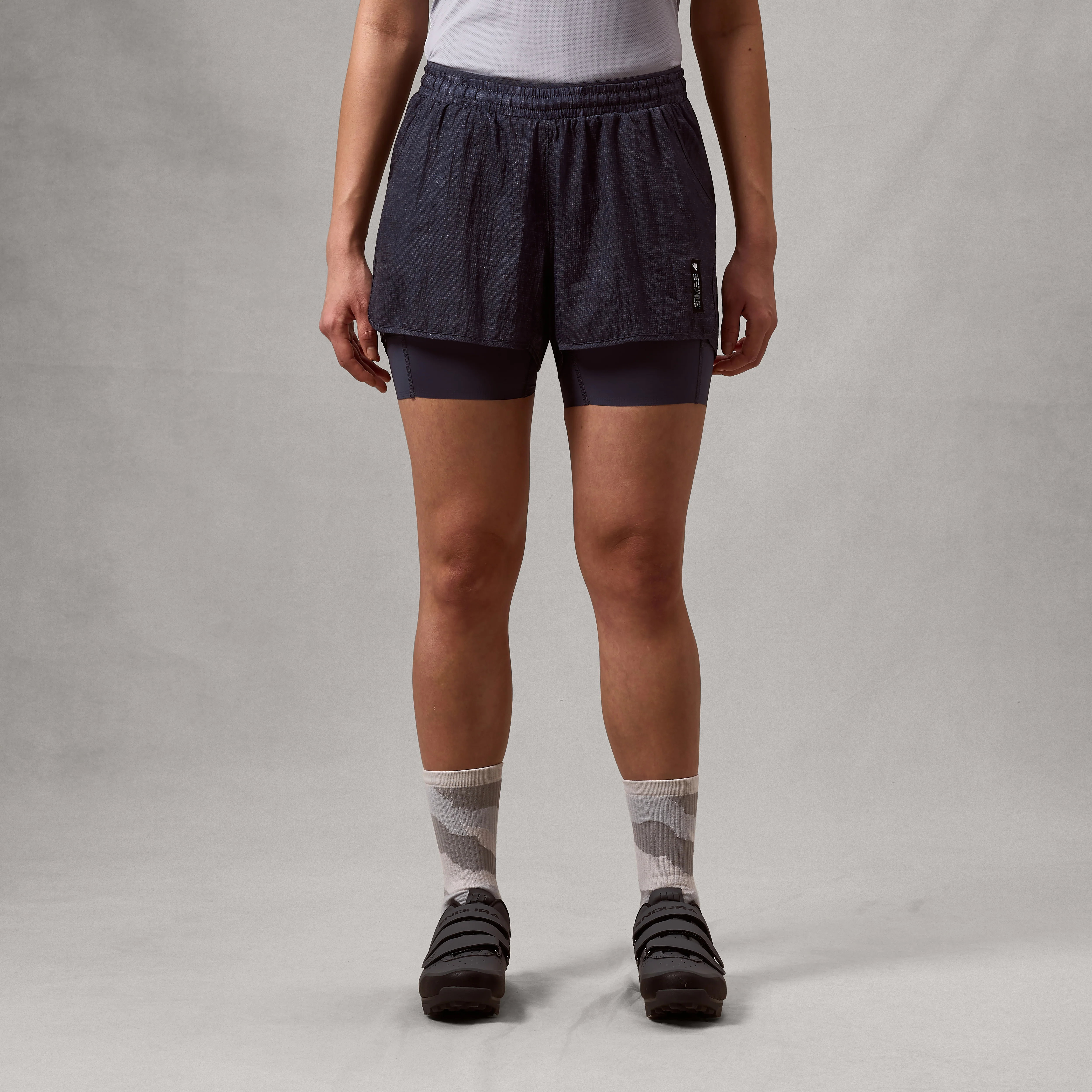 Women's AllTrack Lite Lined Shorts - Carbon Grey