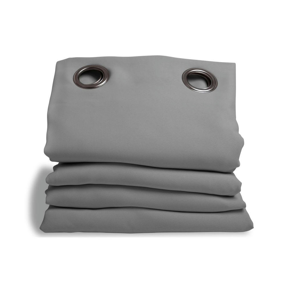 - Rideau phonique thermique occultant gris 140x260