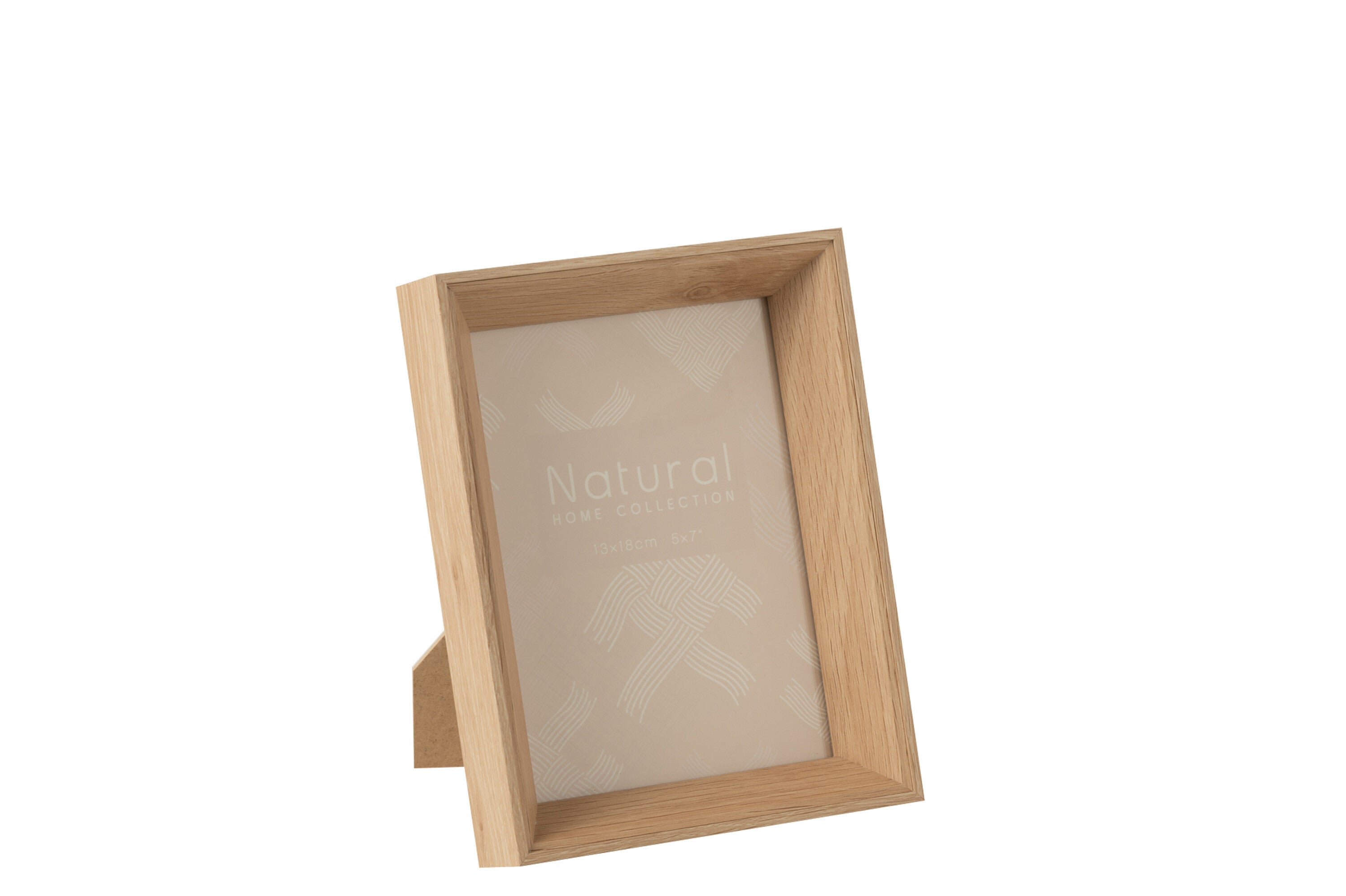 J-Line fotolijst - hout - naturel - 2 stuks