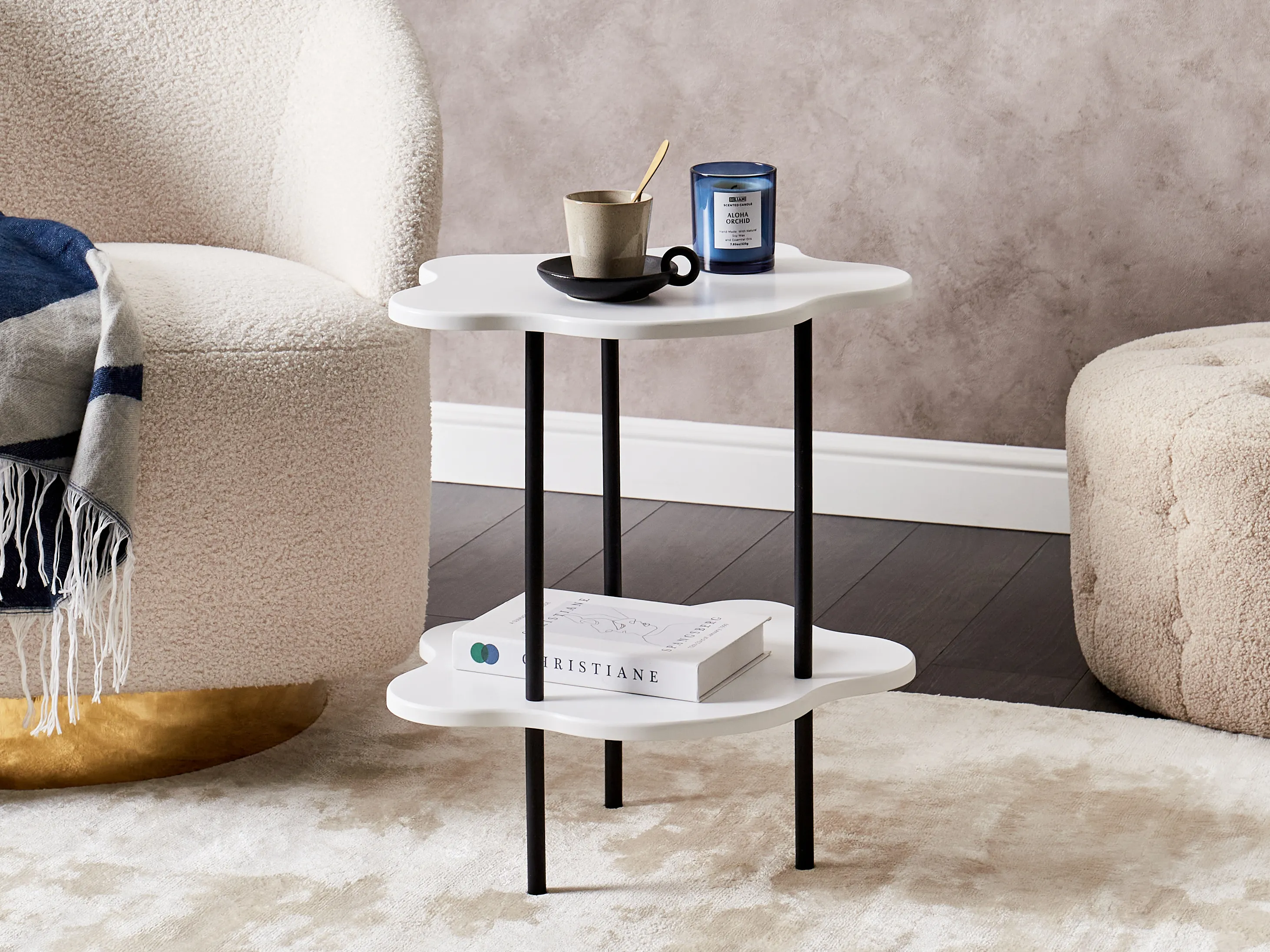 Side Table CLOUD White