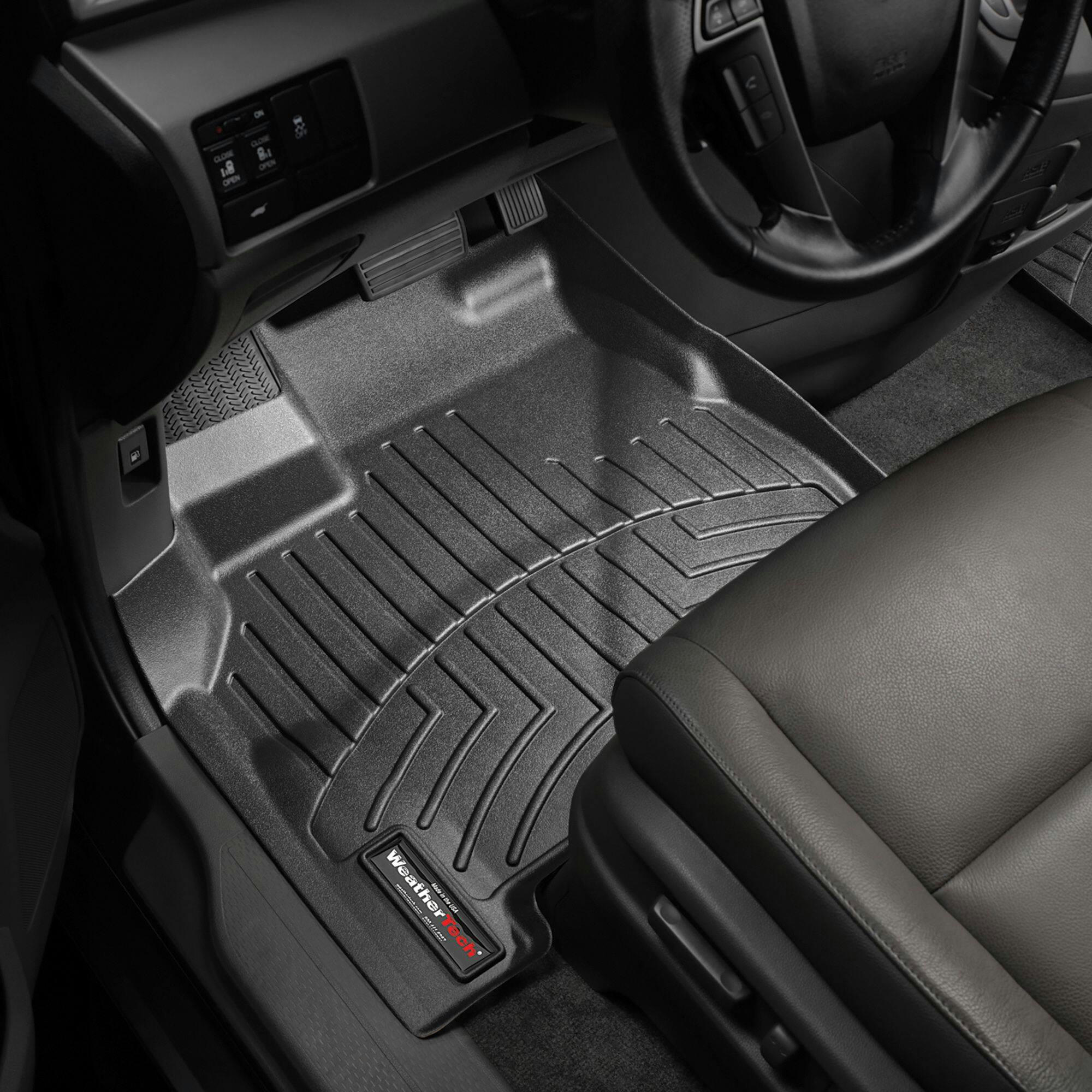 WeatherTech® Custom Front FloorLiner™ Carpet Protector, Black