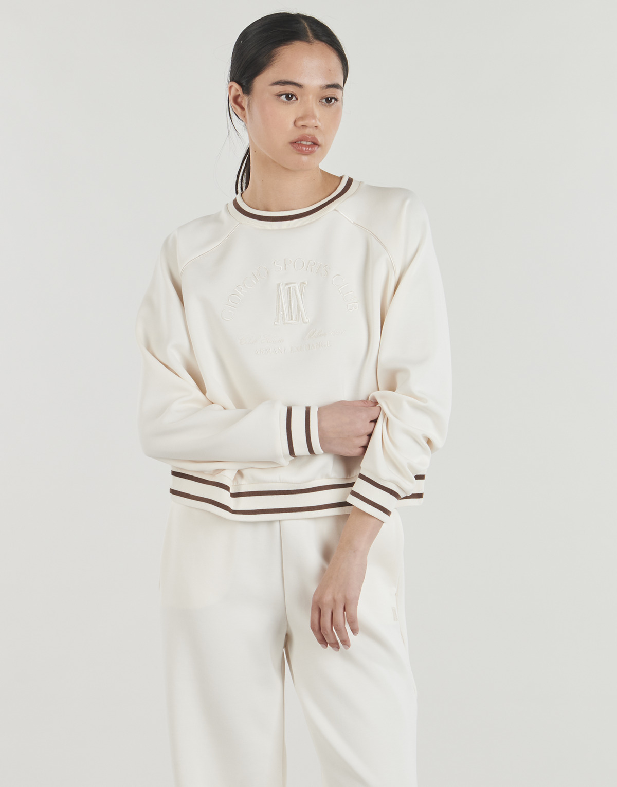 Armani Exchange - XW002072 - White / Broken / Brown