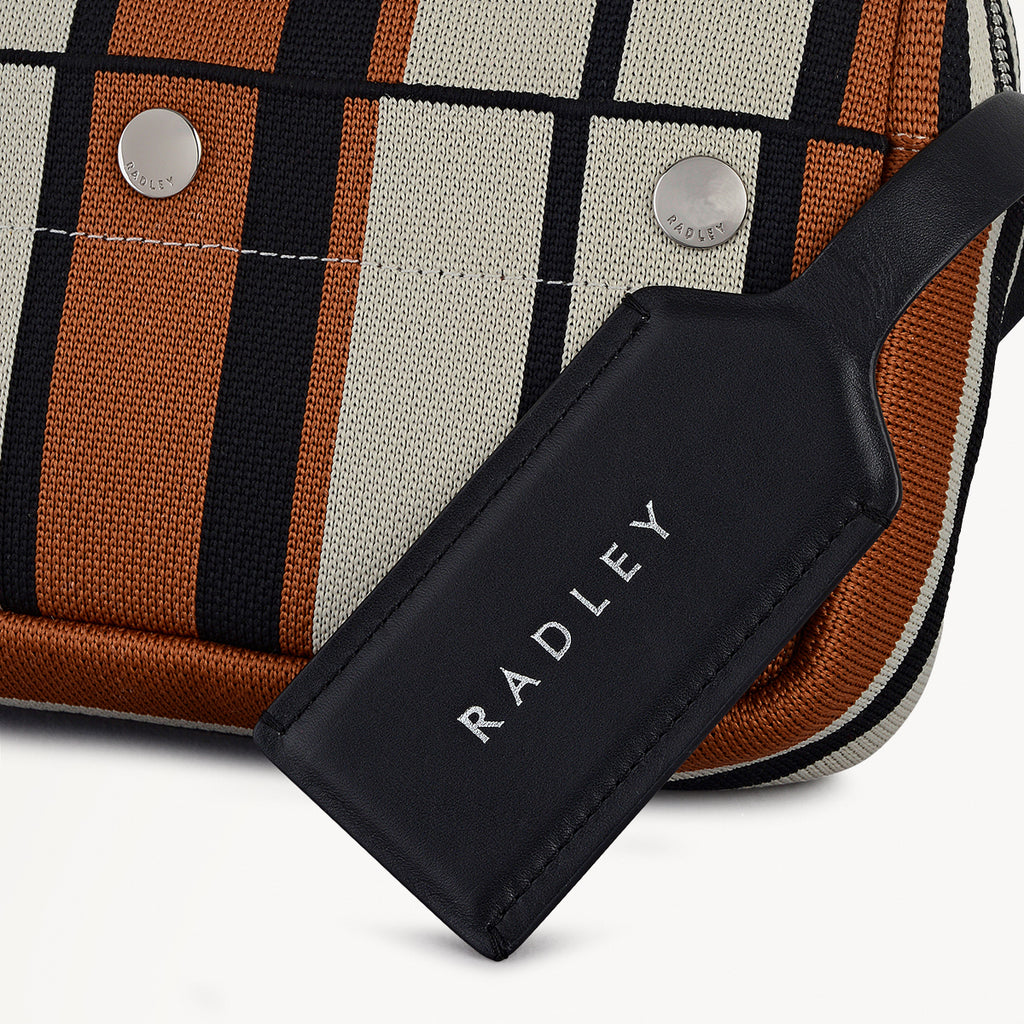 Hadleigh Place - Stripe - Small Ziptop Cross Body