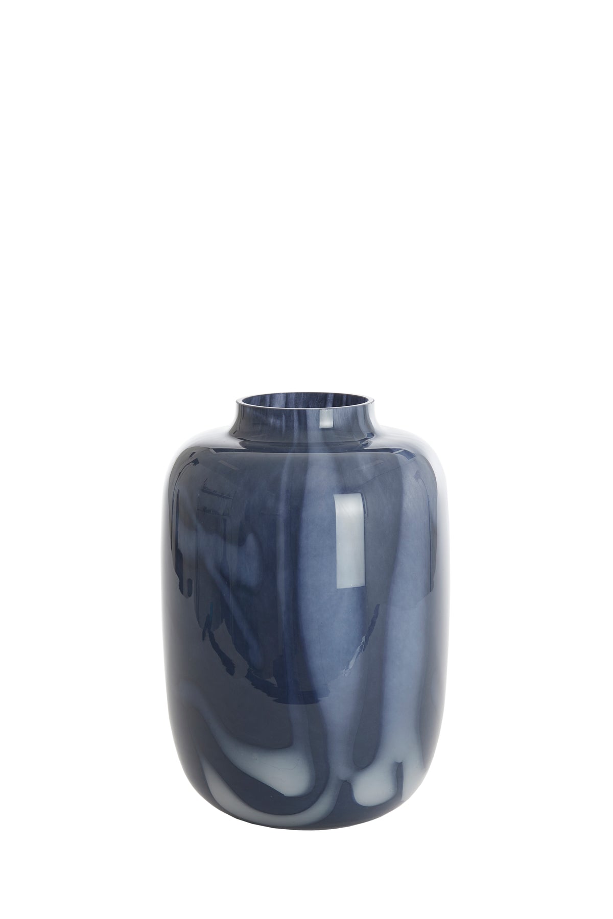 Light & Living vaas KOBALA - Ø24x34cm - blauw