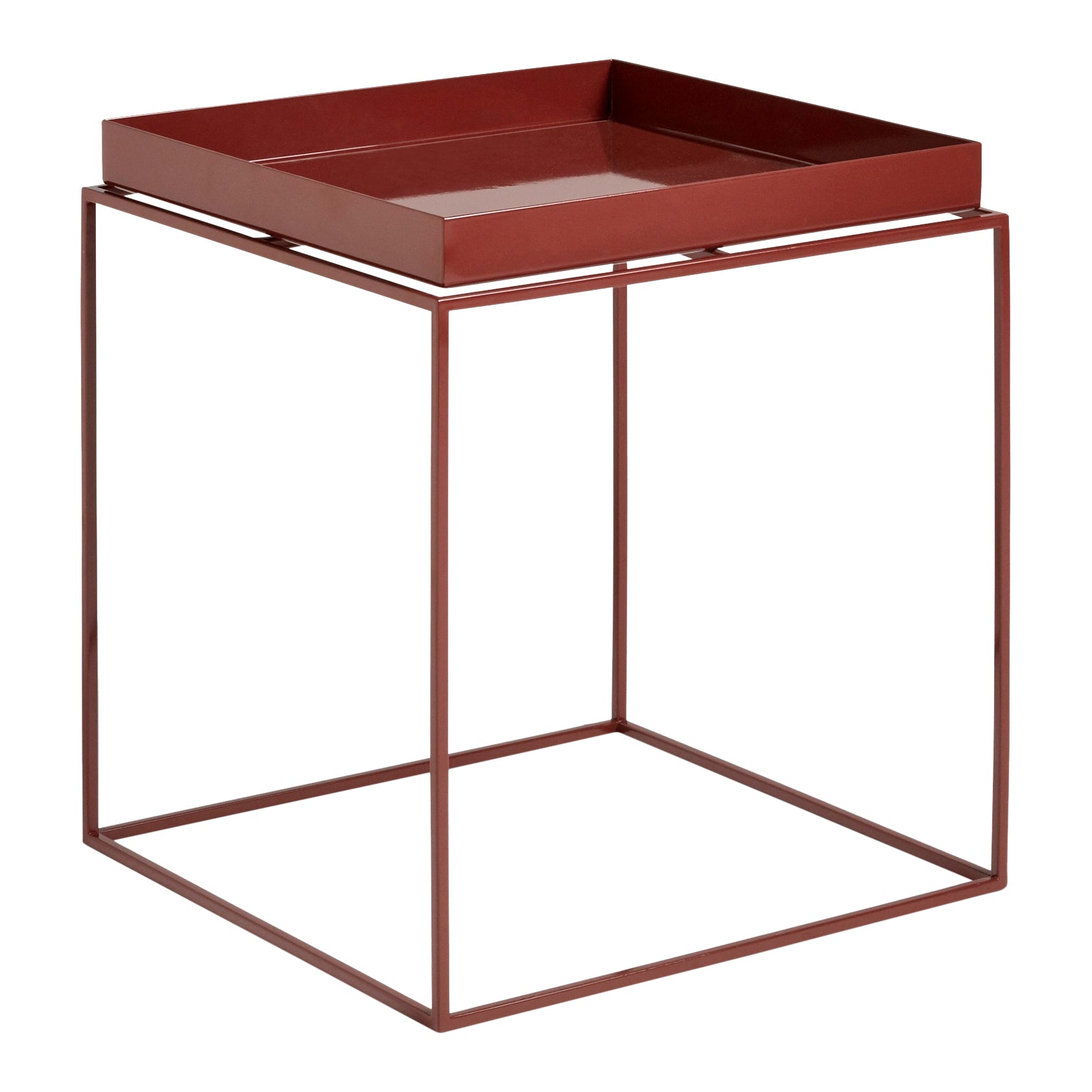 HAY Tray Table Medium Bijzettafel - Chocolate