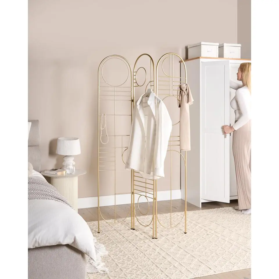 TURANIA - Kamerscherm - Goud - Metaal