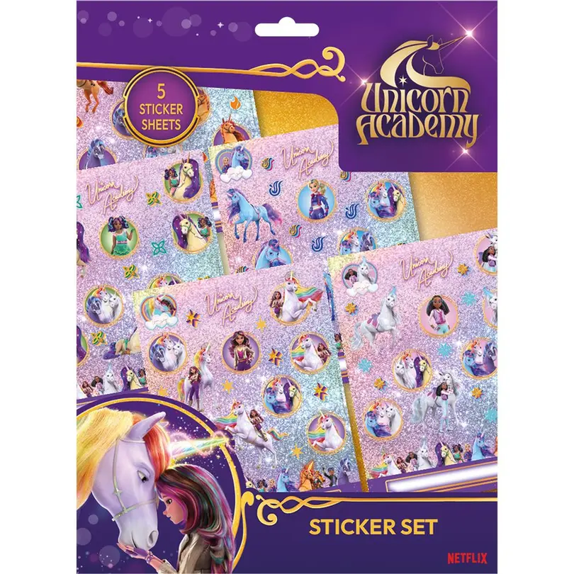 Sticker Unicorn Academy
