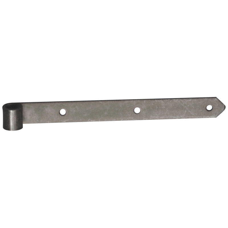 Penture droite en métal bichromaté 300 mm TEKNIBOX